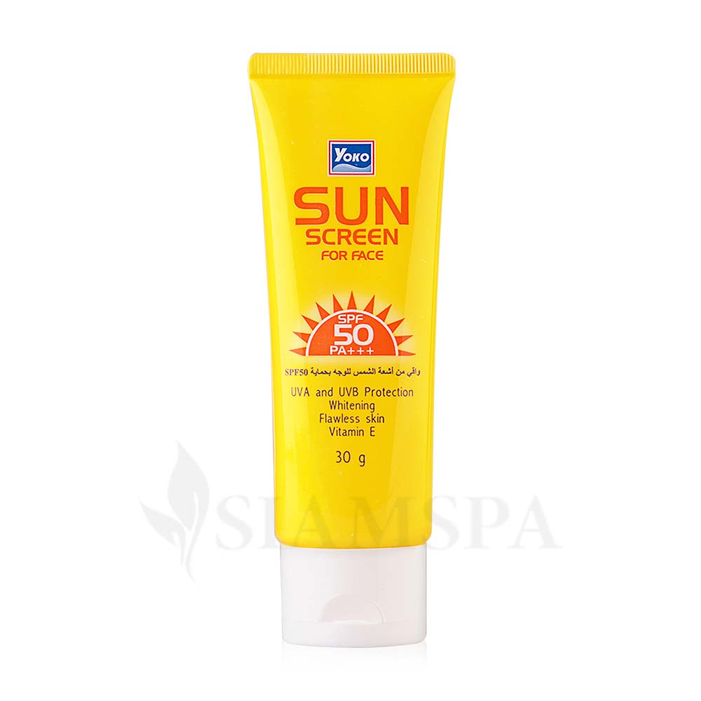 Солнцезащитный крем для лица 50 SPF PA+++ Yoko