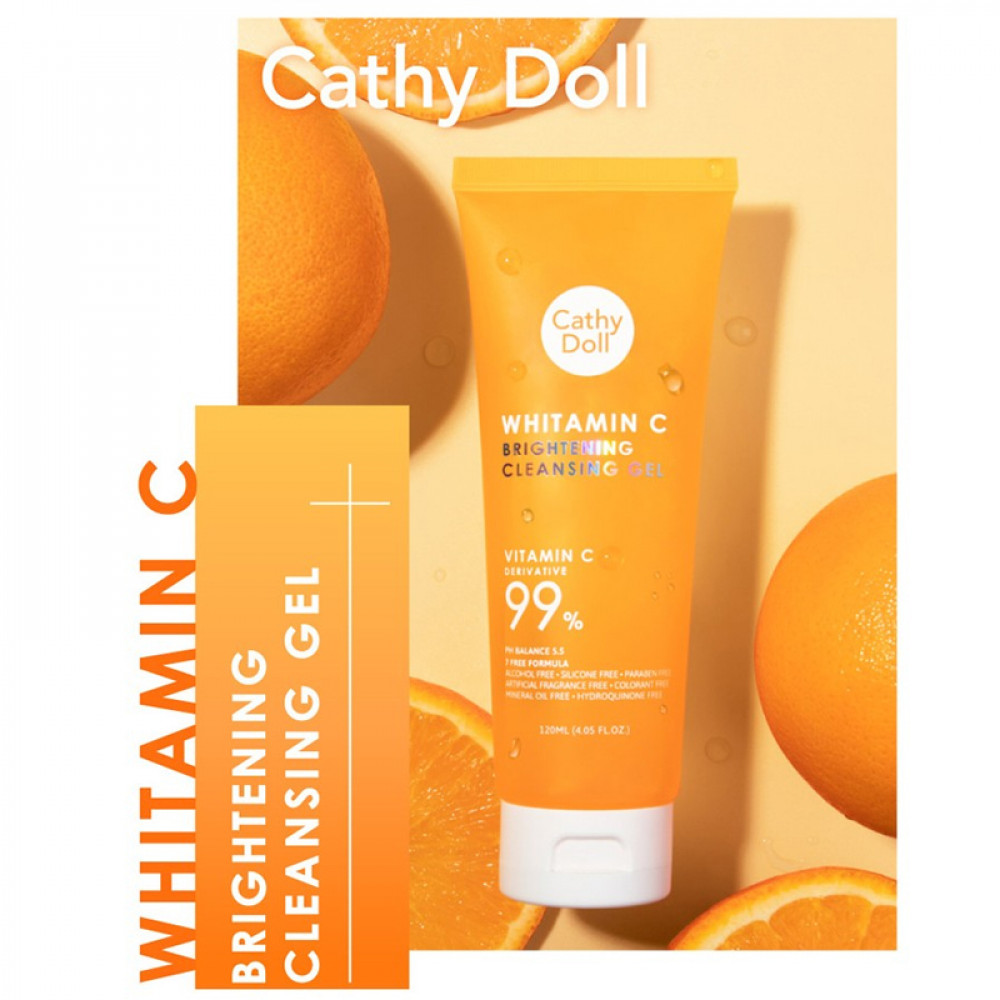 Очищающий гель для умывания с витамином С Cathy Doll