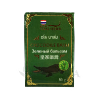 Зеленый крокодиловый бальзам с экстрактом алоэ вера