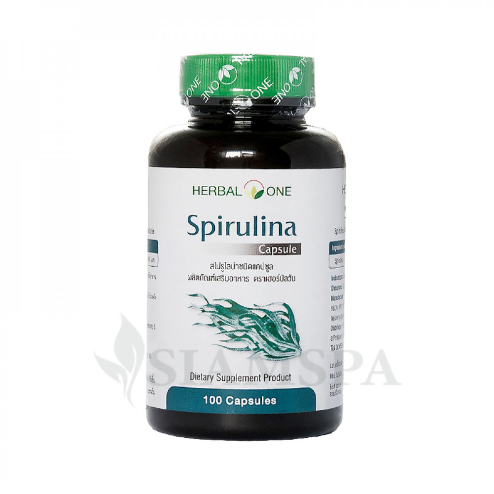 Спіруліна HERBAL ONE в капсулах, 100 шт